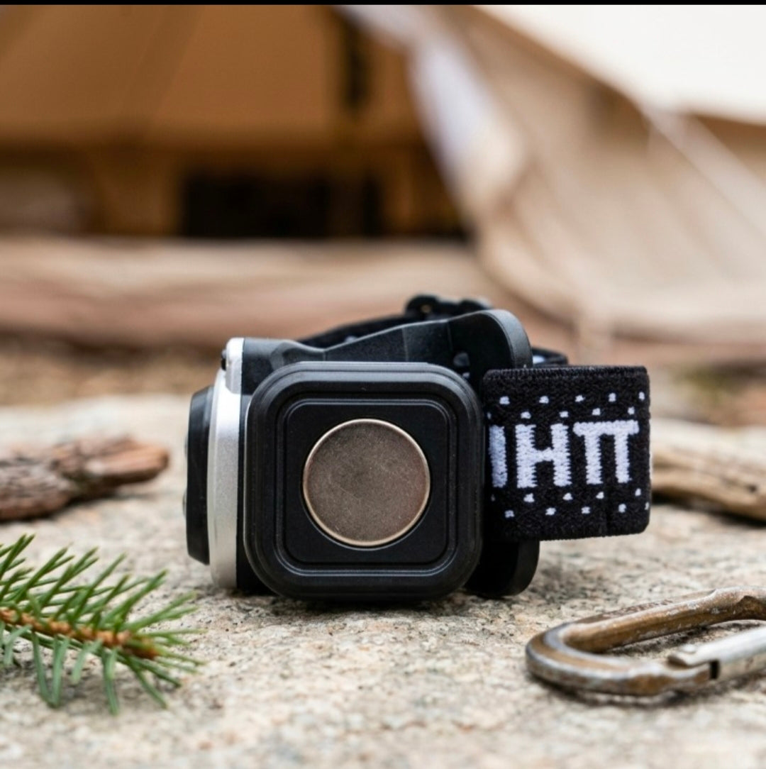 HX-T90 Ultra Bright Rechargeable LED Headlight – Multi-Mode Waterproof Headlamp with Magnetic Function & Type-C Fast Charging